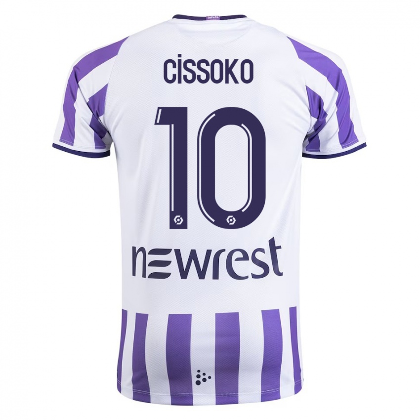 Niño Camiseta Ibrahim Cissoko #10 Blanco 1ª Equipación 2023/24 La Camisa México