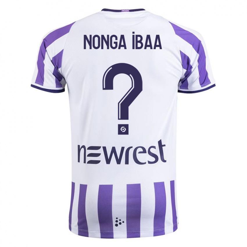 Niño Camiseta Alou Nonga Ibaa #0 Blanco 1ª Equipación 2023/24 La Camisa México