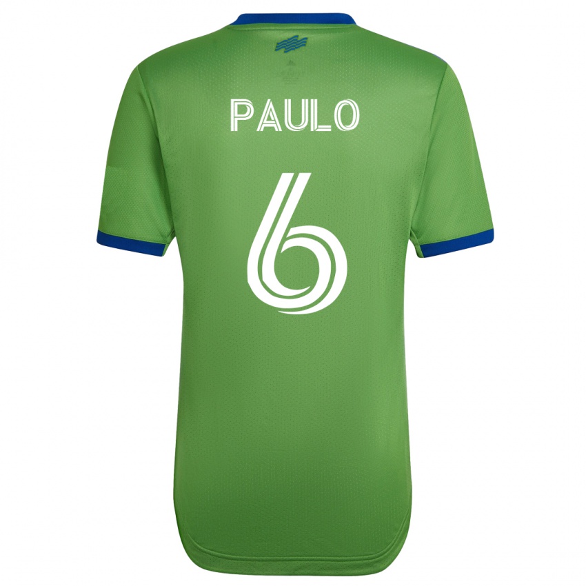 Niño Camiseta João Paulo #6 Verde 1ª Equipación 2023/24 La Camisa México