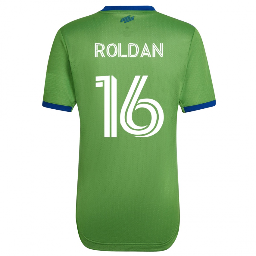 Niño Camiseta Álex Roldán #16 Verde 1ª Equipación 2023/24 La Camisa México