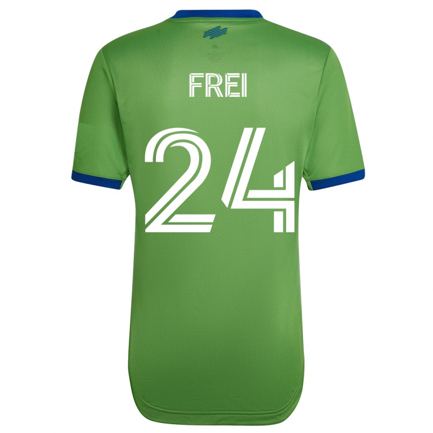 Niño Camiseta Stefan Frei #24 Verde 1ª Equipación 2023/24 La Camisa México