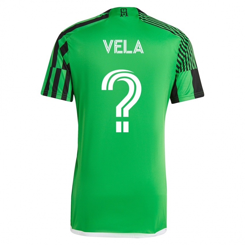 Niño Camiseta Christo Vela #0 Verde Negro 1ª Equipación 2023/24 La Camisa México