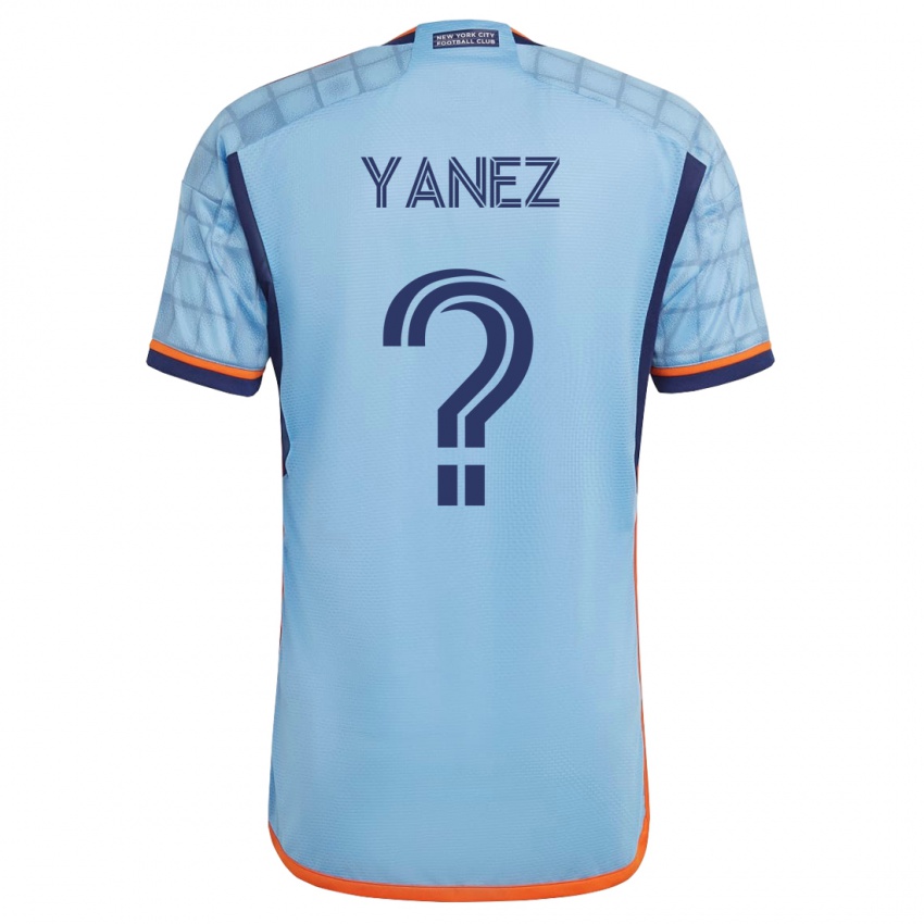 Niño Camiseta Zidane Yañez #0 Azul 1ª Equipación 2023/24 La Camisa México