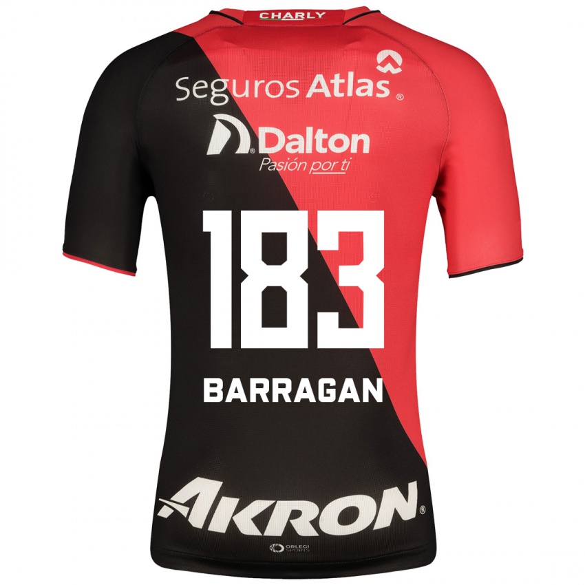 Niño Camiseta Roberto Barragán #183 Negro 1ª Equipación 2023/24 La Camisa México