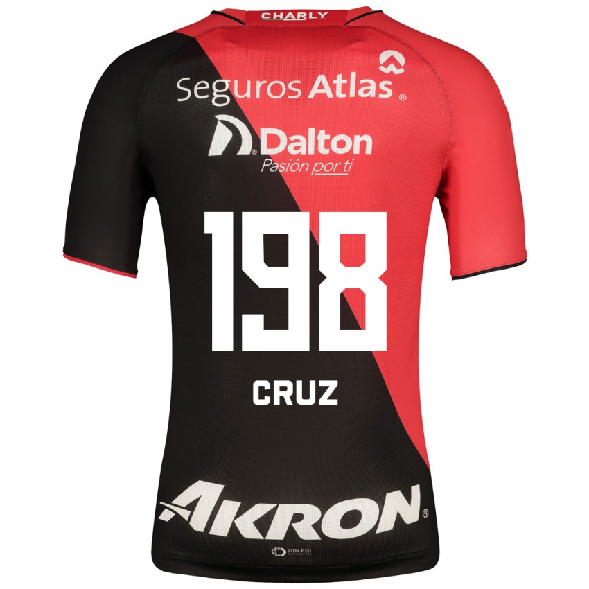 Niño Camiseta Carlos Cruz #198 Negro 1ª Equipación 2023/24 La Camisa México