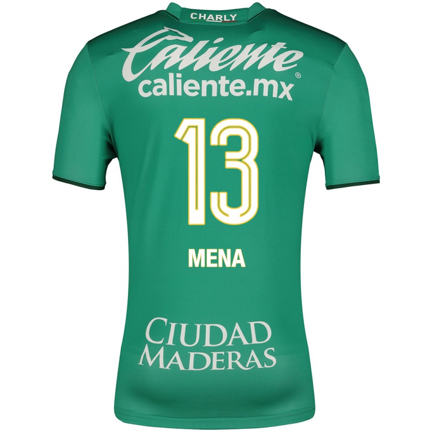 Niño Camiseta Ángel Mena #13 Verde 1ª Equipación 2023/24 La Camisa México
