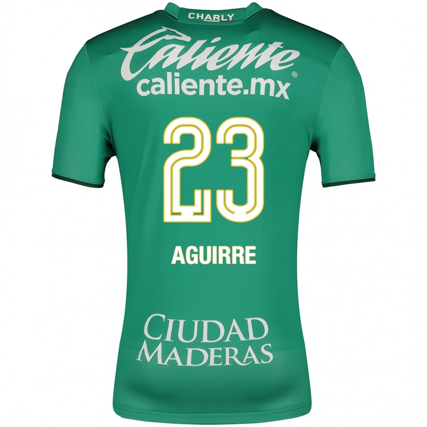 Niño Camiseta Zoe Aguirre #23 Verde 1ª Equipación 2023/24 La Camisa México