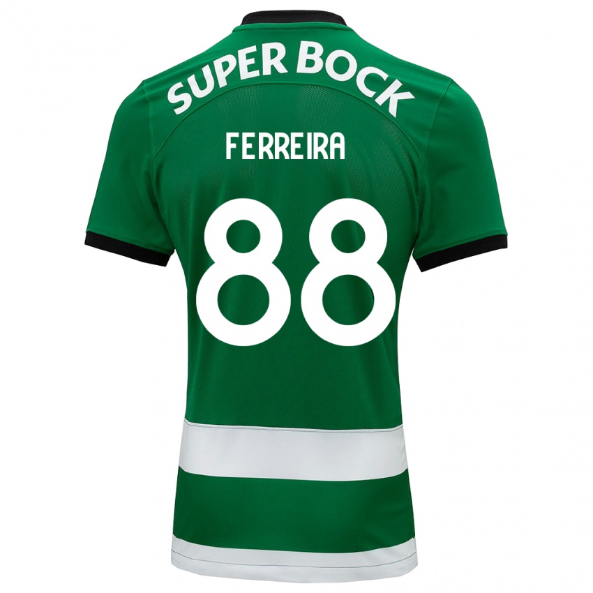 Niño Camiseta Tiago Ferreira #88 Verde 1ª Equipación 2023/24 La Camisa México