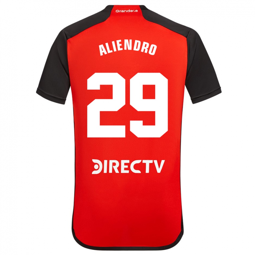 Niño Camiseta Rodrigo Aliendro #29 Rojo 2ª Equipación 2023/24 La Camisa México