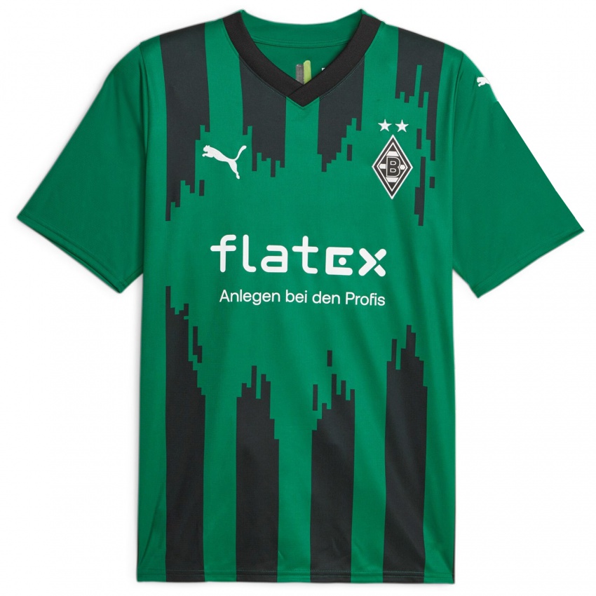 Niño Camiseta Nico Vidic #0 Verde Negro 2ª Equipación 2023/24 La Camisa México