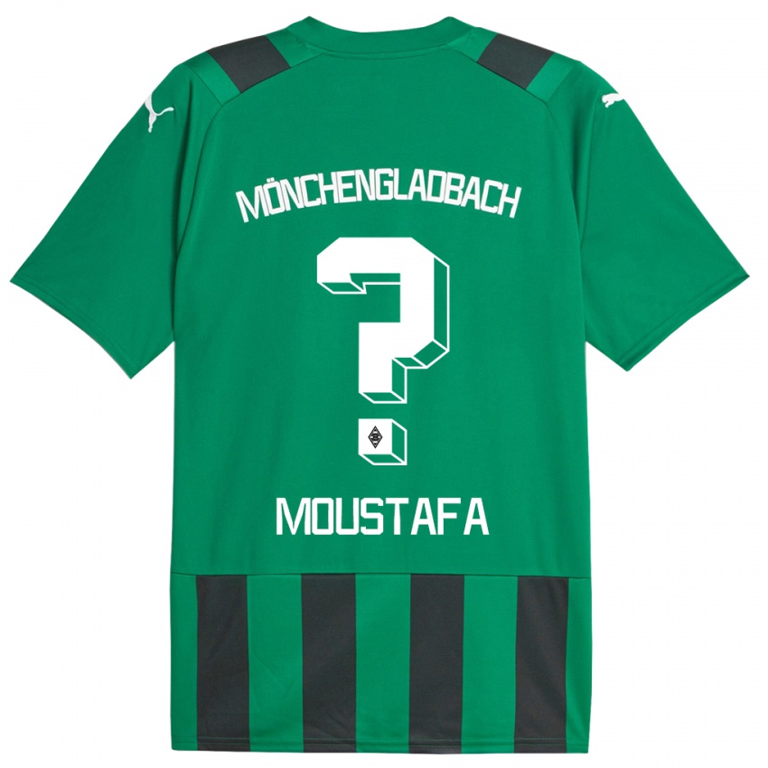 Niño Camiseta Seif Ashraf Moustafa #0 Verde Negro 2ª Equipación 2023/24 La Camisa México
