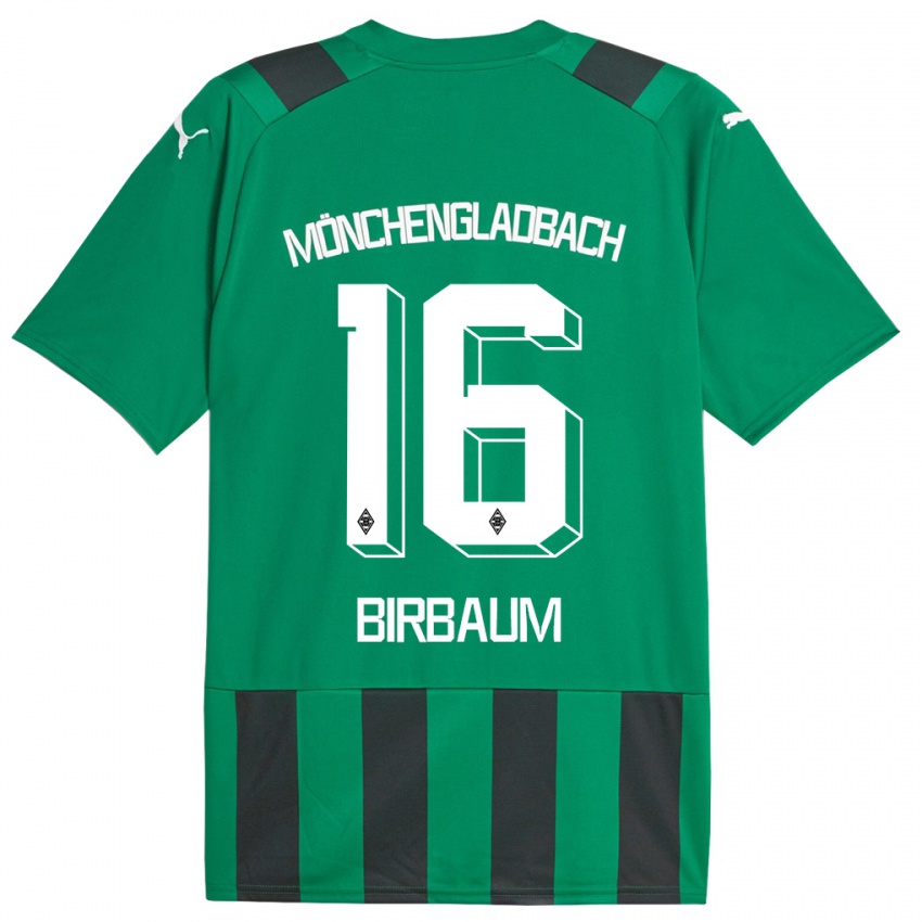 Niño Camiseta Anne Birbaum #16 Verde Negro 2ª Equipación 2023/24 La Camisa México