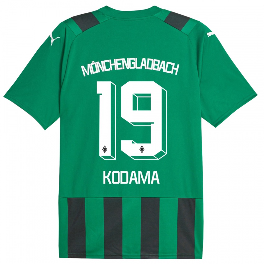 Niño Camiseta Keiko Kodama #19 Verde Negro 2ª Equipación 2023/24 La Camisa México