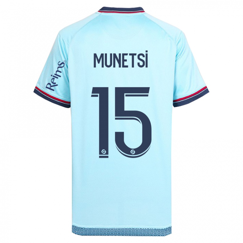 Niño Camiseta Marshall Munetsi #15 Cielo Azul 2ª Equipación 2023/24 La Camisa México