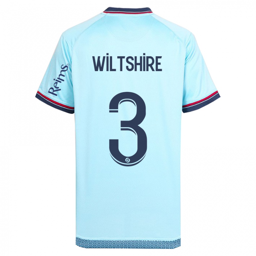 Niño Camiseta Tiernny Wiltshire #3 Cielo Azul 2ª Equipación 2023/24 La Camisa México