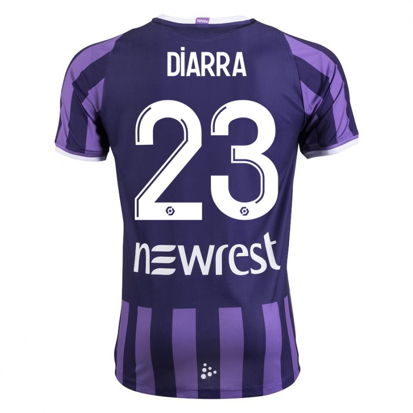 Niño Camiseta Moussa Diarra #23 Morado 2ª Equipación 2023/24 La Camisa México