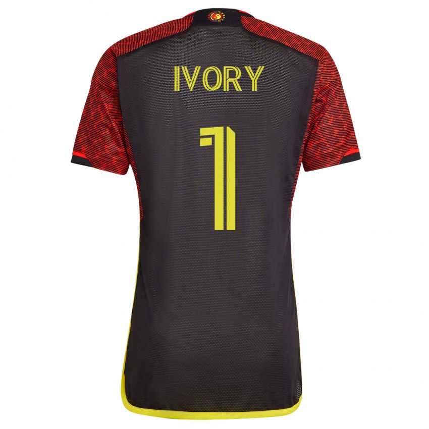 Niño Camiseta Laurel Ivory #1 Naranja 2ª Equipación 2023/24 La Camisa México