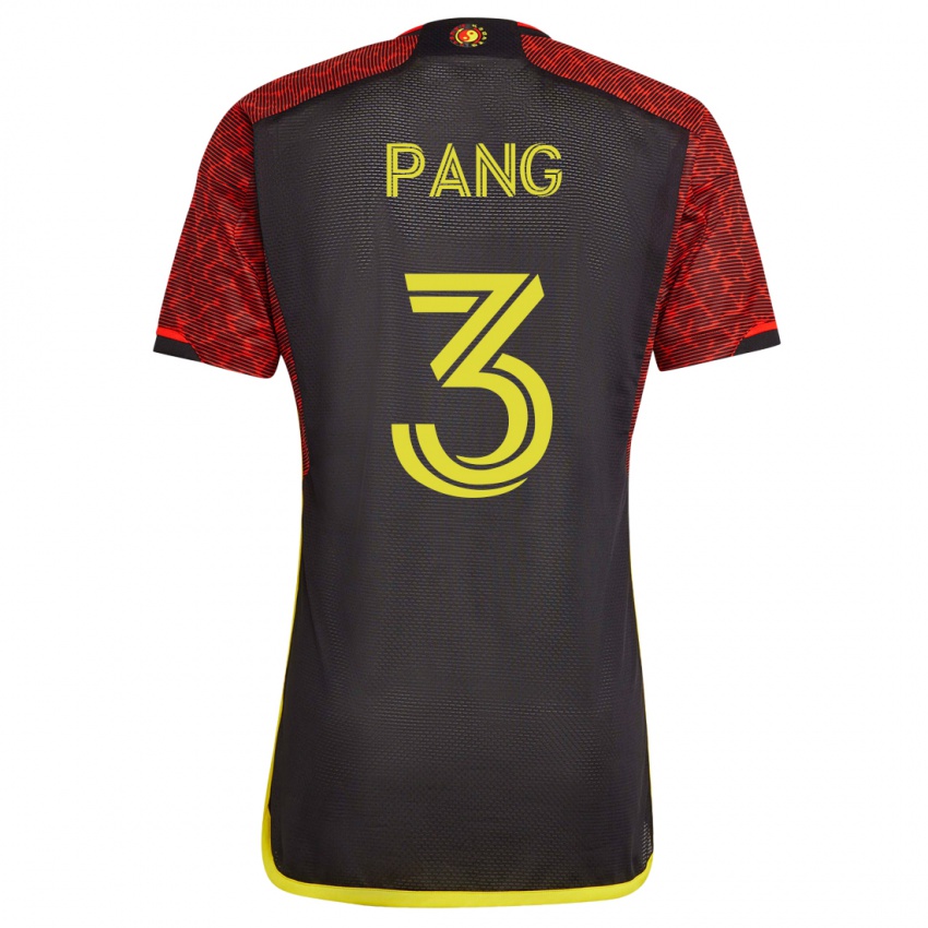 Niño Camiseta Kaylene Pang #3 Naranja 2ª Equipación 2023/24 La Camisa México