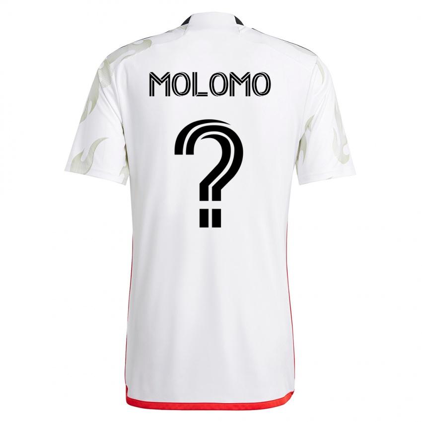 Niño Camiseta Zach Molomo #0 Blanco 2ª Equipación 2023/24 La Camisa México