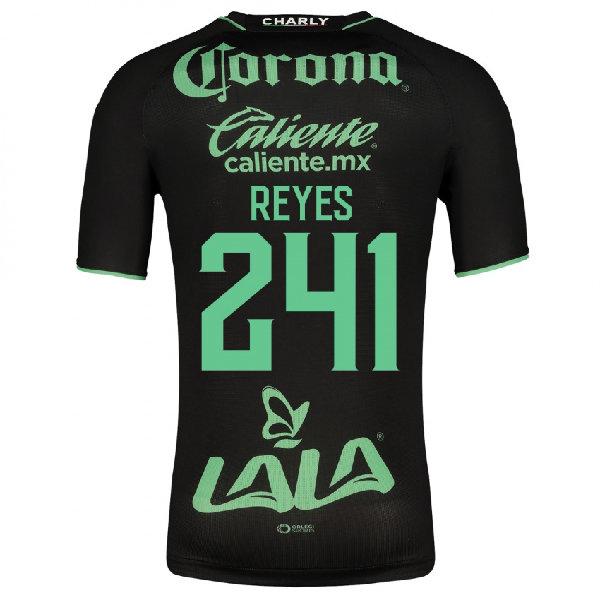 Niño Camiseta Julio Reyes #241 Negro 2ª Equipación 2023/24 La Camisa México