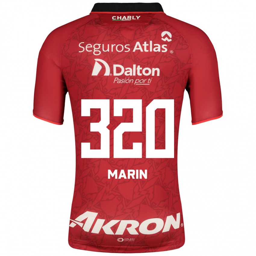 Niño Camiseta Donato Marín #320 Rojo 2ª Equipación 2023/24 La Camisa México