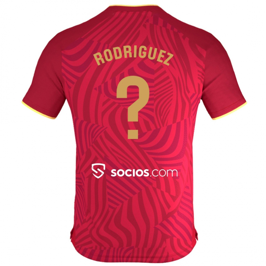 Niño Camiseta Ángel Rodríguez #0 Rojo 2ª Equipación 2023/24 La Camisa México