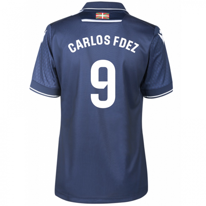 Niño Camiseta Carlos Fernández #9 Armada 2ª Equipación 2023/24 La Camisa México