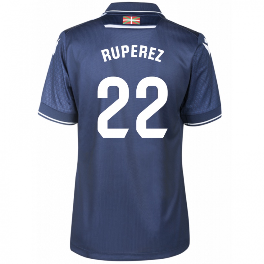 Niño Camiseta Iñaki Rupérez #22 Armada 2ª Equipación 2023/24 La Camisa México