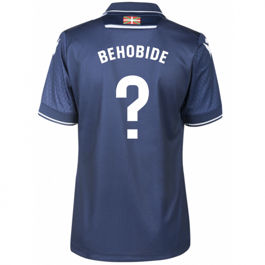 Niño Camiseta Eneko Behobide #0 Armada 2ª Equipación 2023/24 La Camisa México