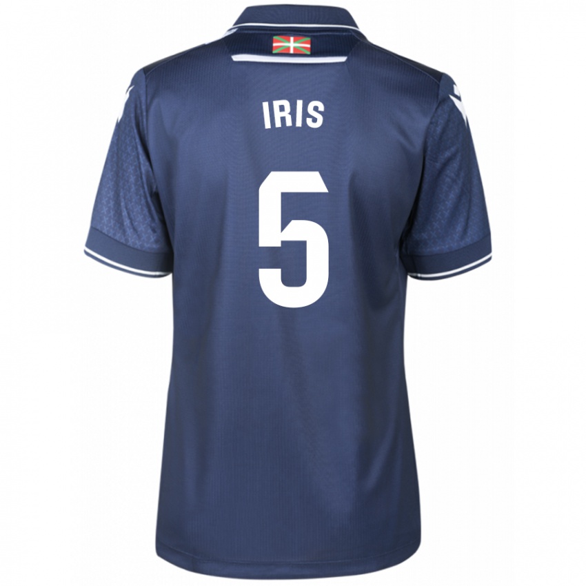 Niño Camiseta Iris Arnaiz Gil #5 Armada 2ª Equipación 2023/24 La Camisa México