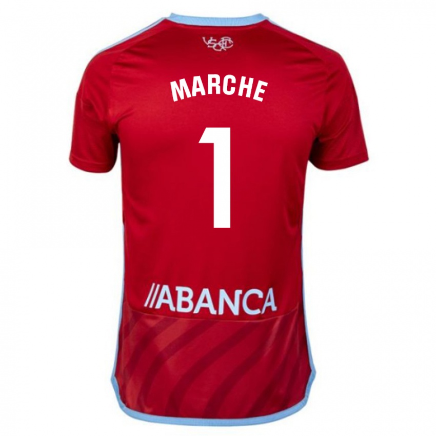 Niño Camiseta Agustin Marchesin #1 Rojo 2ª Equipación 2023/24 La Camisa México