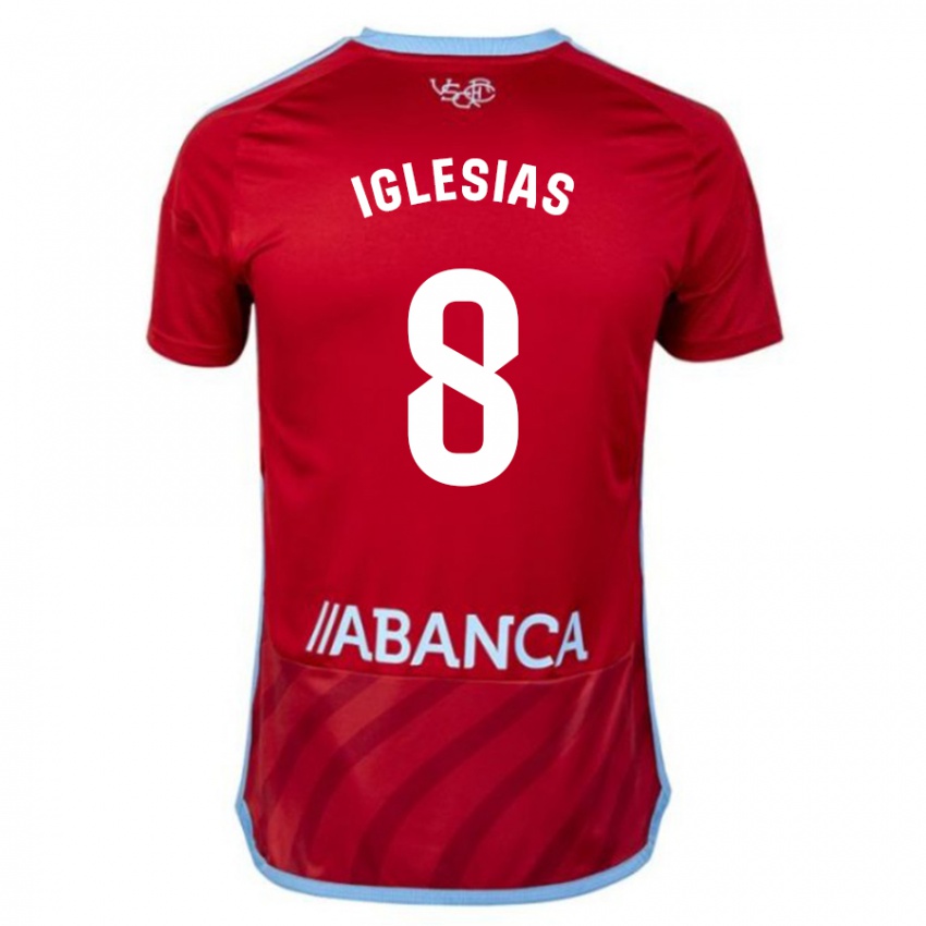 Niño Camiseta Bruno Iglesias #8 Rojo 2ª Equipación 2023/24 La Camisa México