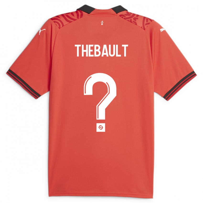 Hombre Camiseta Yaël Thébault #0 Rojo 1ª Equipación 2023/24 La Camisa México