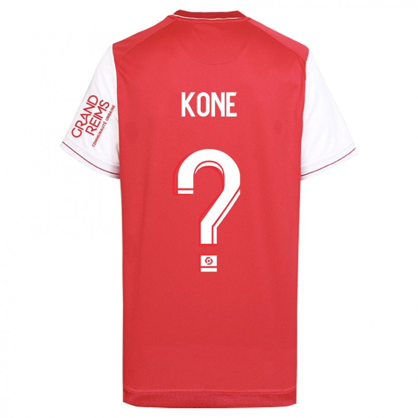 Hombre Camiseta Abdoul Koné #0 Rojo 1ª Equipación 2023/24 La Camisa México