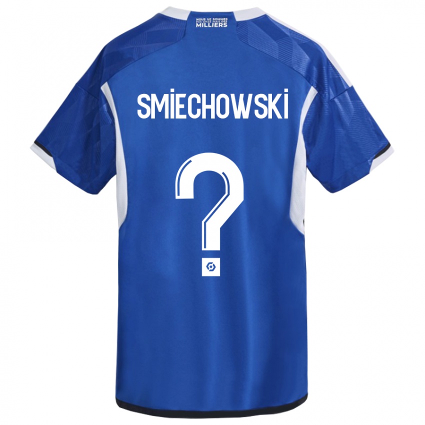 Hombre Camiseta Artur Smiechowski #0 Azul 1ª Equipación 2023/24 La Camisa México