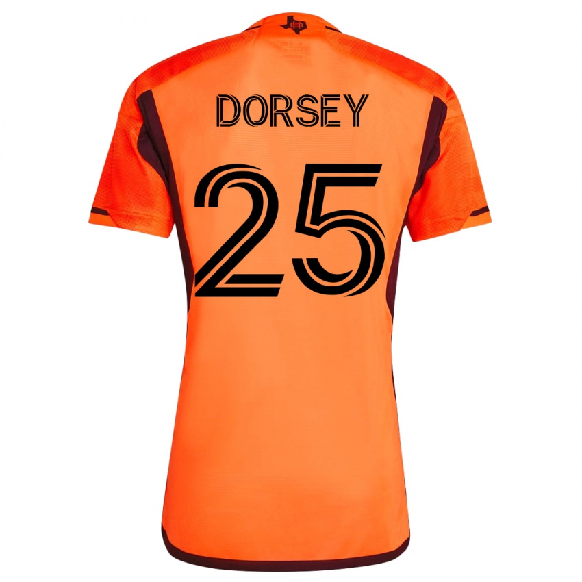 Hombre Camiseta Griffin Dorsey #25 Naranja 1ª Equipación 2023/24 La Camisa México
