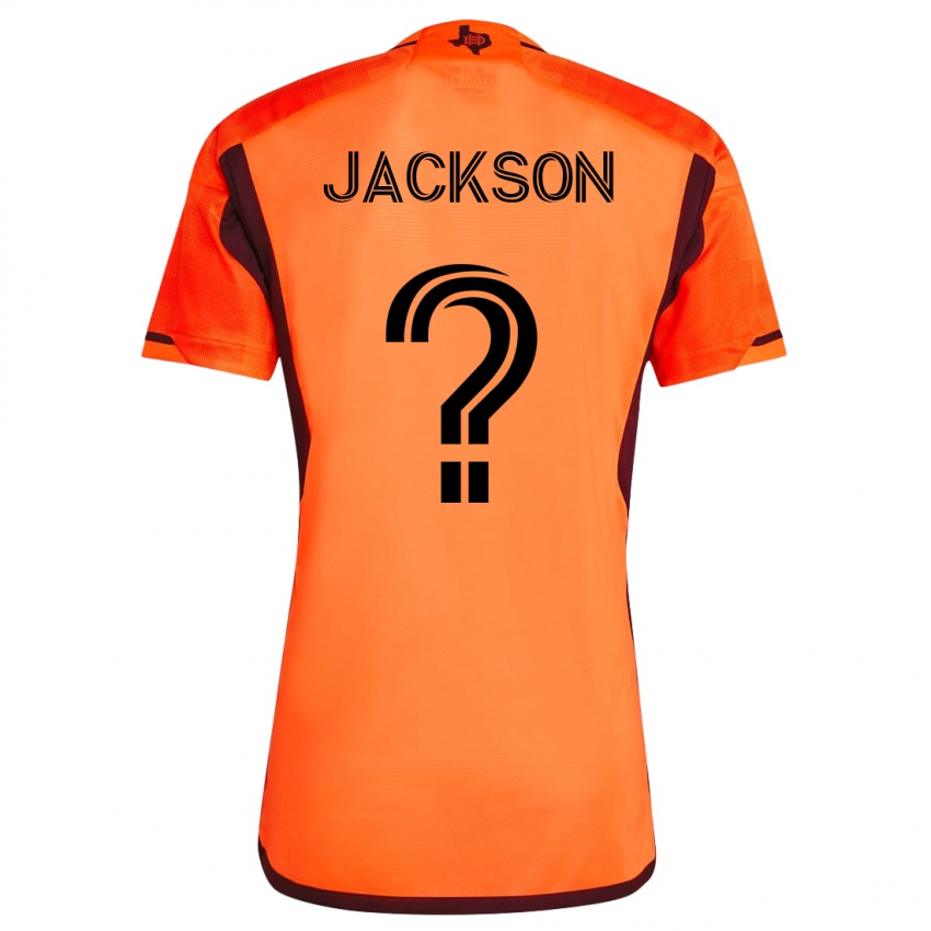 Hombre Camiseta Parker Jackson #0 Naranja 1ª Equipación 2023/24 La Camisa México