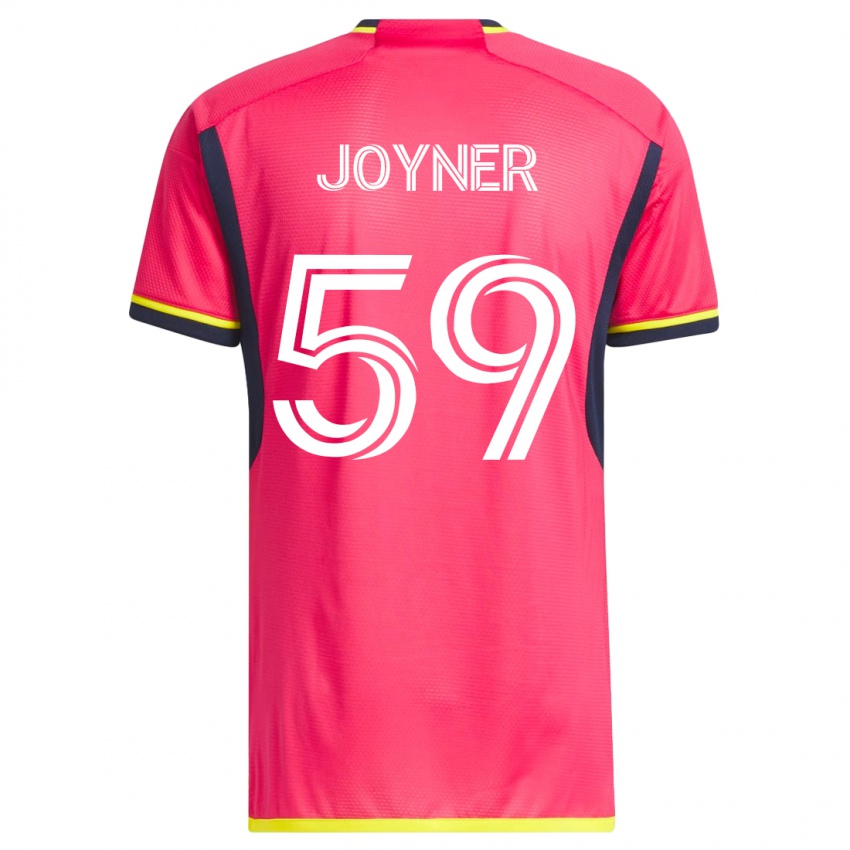 Hombre Camiseta Mykhi Joyner #59 Rosa 1ª Equipación 2023/24 La Camisa México