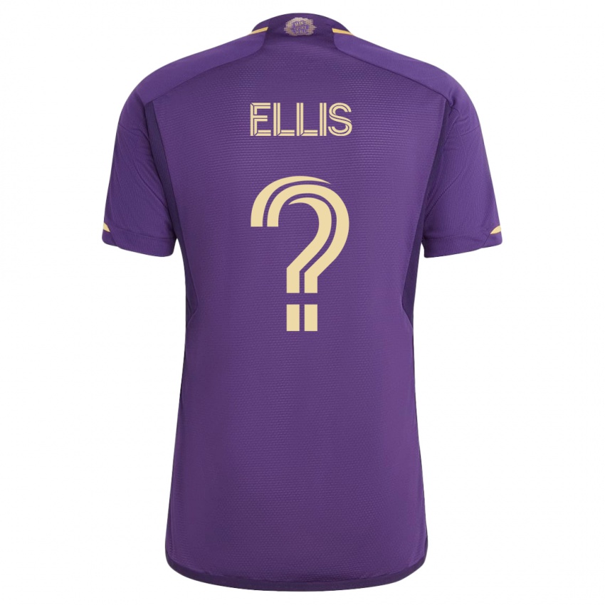 Hombre Camiseta Justin Ellis #0 Violeta 1ª Equipación 2023/24 La Camisa México