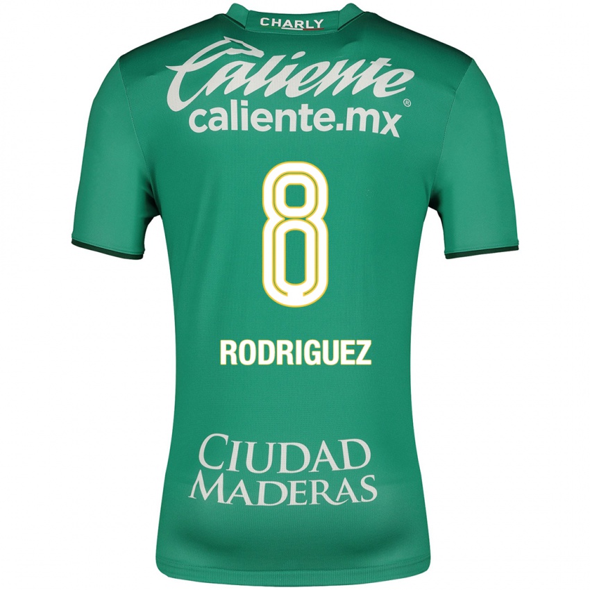 Hombre Camiseta Iván Rodríguez #8 Verde 1ª Equipación 2023/24 La Camisa México