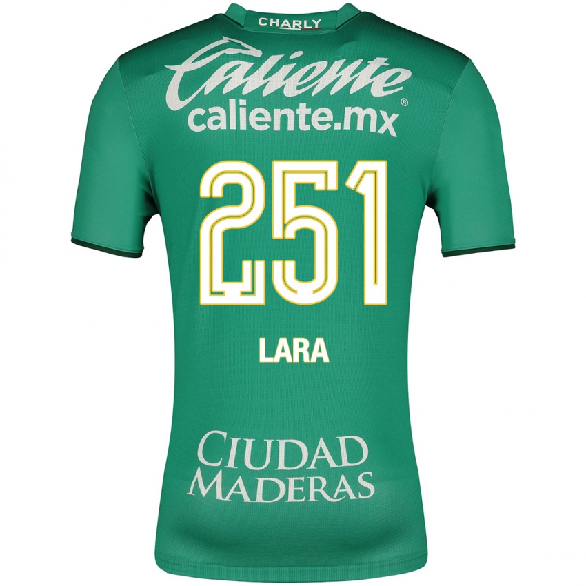 Hombre Camiseta Tristán Lara #251 Verde 1ª Equipación 2023/24 La Camisa México