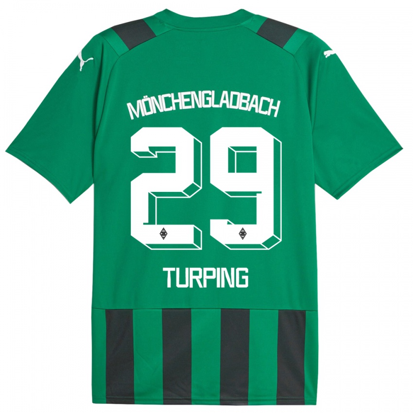 Hombre Camiseta Selim Turping #29 Verde Negro 2ª Equipación 2023/24 La Camisa México