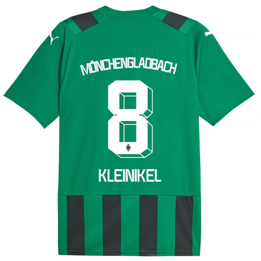 Hombre Camiseta Nadja Kleinikel #8 Verde Negro 2ª Equipación 2023/24 La Camisa México