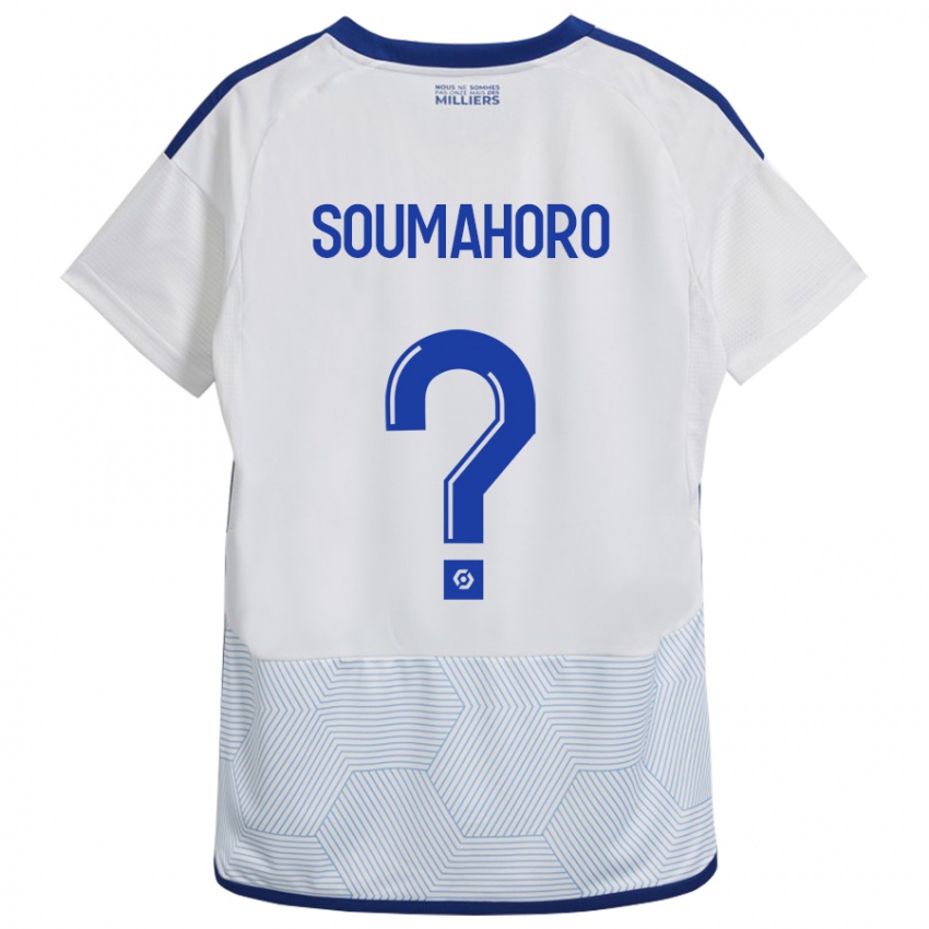 Hombre Camiseta Mohamed Soumahoro #0 Blanco 2ª Equipación 2023/24 La Camisa México