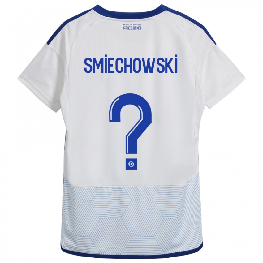 Hombre Camiseta Artur Smiechowski #0 Blanco 2ª Equipación 2023/24 La Camisa México