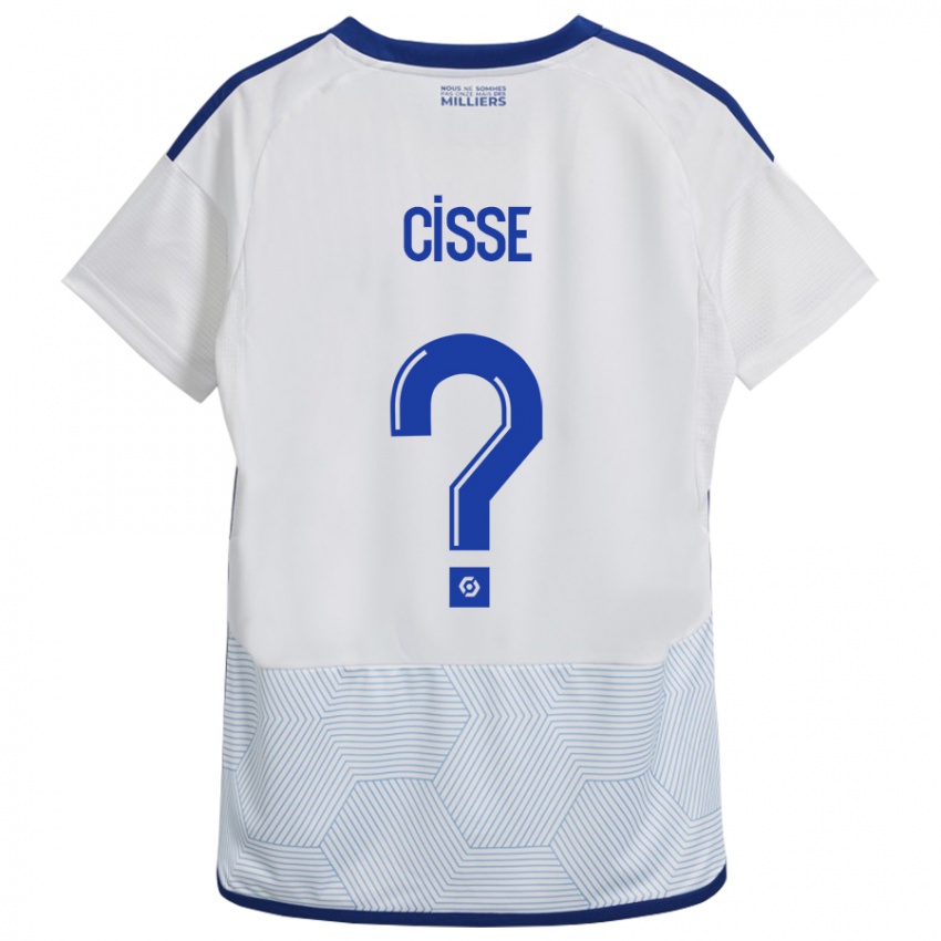 Hombre Camiseta Louis Cisse #0 Blanco 2ª Equipación 2023/24 La Camisa México