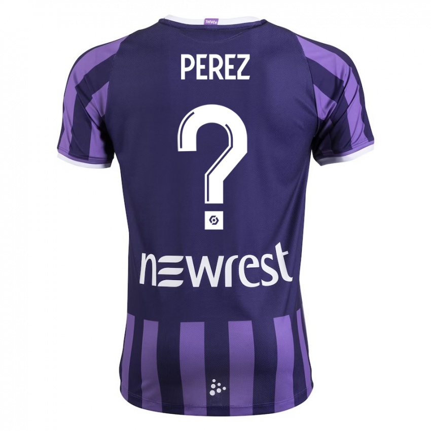 Hombre Camiseta Giacomo Perez #0 Morado 2ª Equipación 2023/24 La Camisa México