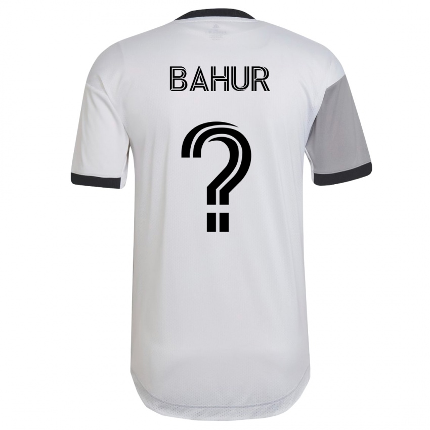 Hombre Camiseta Abdiasis Abdirahman Bahur #0 Blanco 2ª Equipación 2023/24 La Camisa México