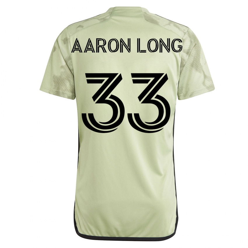 Hombre Camiseta Aaron Long #33 Verde 2ª Equipación 2023/24 La Camisa México