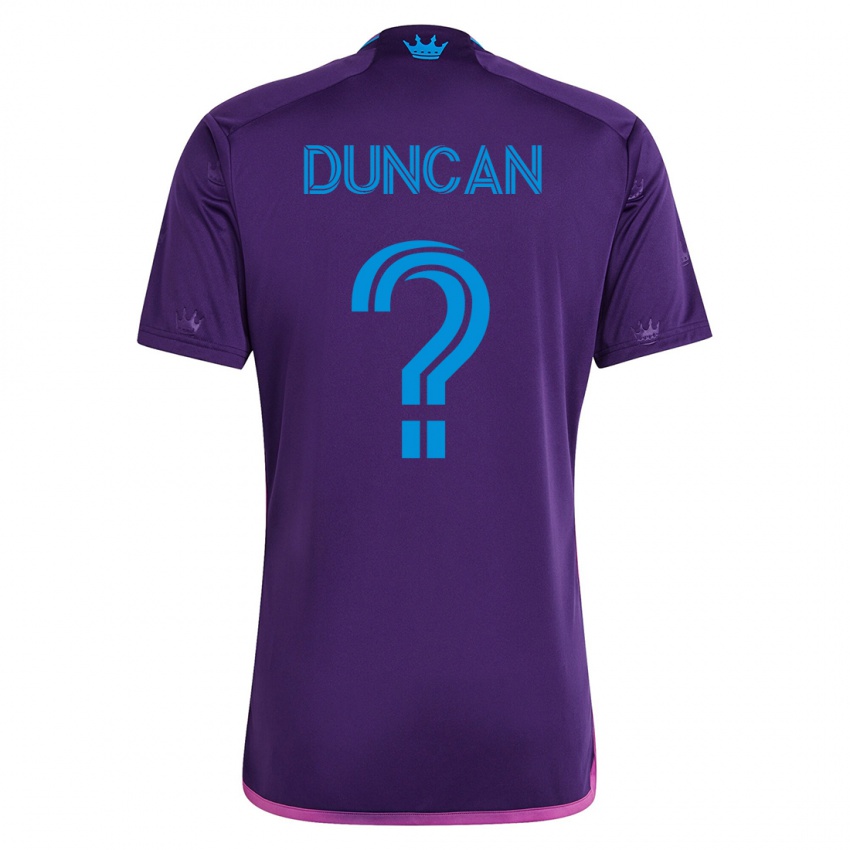 Hombre Camiseta Samuel Duncan #0 Violeta 2ª Equipación 2023/24 La Camisa México